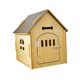 thumbnail image 5 of Casa de madera para mascotas, nido para dormir, refugio de madera con techo, jaula para perros, perrera para cachorros, perros pequeños y medianos, , 40cmx39cmx45cm Yuyangstore Casa de perros, 5 of 8