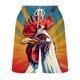 thumbnail image 3 of Mens Pantalones Cortos Atléticos Llama Impresión Especial Gallo, Pantalones Cortos de Playa Casual Pantalones para Hombres, 3 of 5