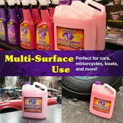 Wizards Mist-N-Shine Quick Detailer Spray & Professional Car Detailer, High-Gloss Exterior Car Cleaner & Shine for Glass, Metal, Plastic & More, 1 Gal