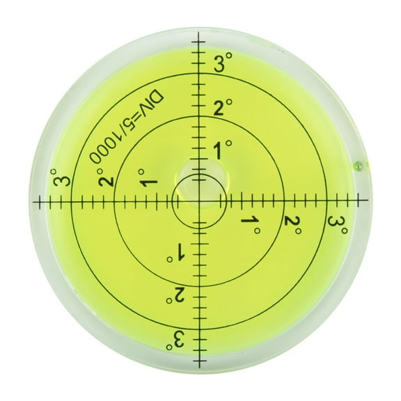 66mm Circular Bubble Level for Precision Measuring and Adjusting Equipment