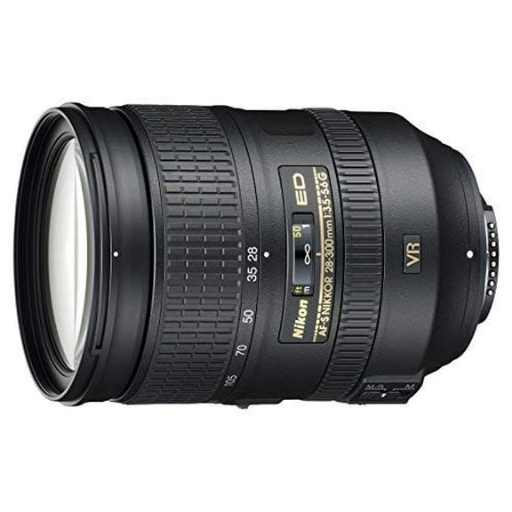 Restored Nikon AF-S FX NIKKOR 28-300mm f/3.5-5.6G ED AF VR Zoom for Nikon DSLR Cameras (Refurbished)