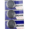 thumbnail image 3 of 5pc/10pc CR2450 Button Batteries CR2450 3V Lithium Battery for Watches Highly Capacity Button Batteries Stable Output, 3 of 6