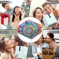 thumbnail image 5 of Wearable Blanket,Rainbow Tie Dye Mandala Pattern Hooded Wearable Flannel Blanket for Adults & Teens,Winter Poncho Shawl Wrap Cape Cozy Anti-Pill,60"x80", 5 of 5