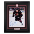 thumbnail image 1 of Brady Tkachuk Autographed Ottawa Senators Centre Ice Logo 26x32 Frame, 1 of 2
