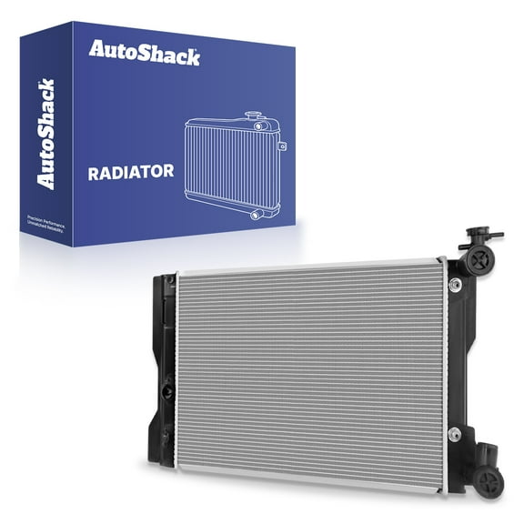 Autoshack Radiator Compatible with Toyota & Pontiac, Corolla 2009-2016, 2019 Matrix 2009-2014 Vibe 2009-2010, L4 1.8L 2.0L 2.4L, with Transmission Oil Cooler