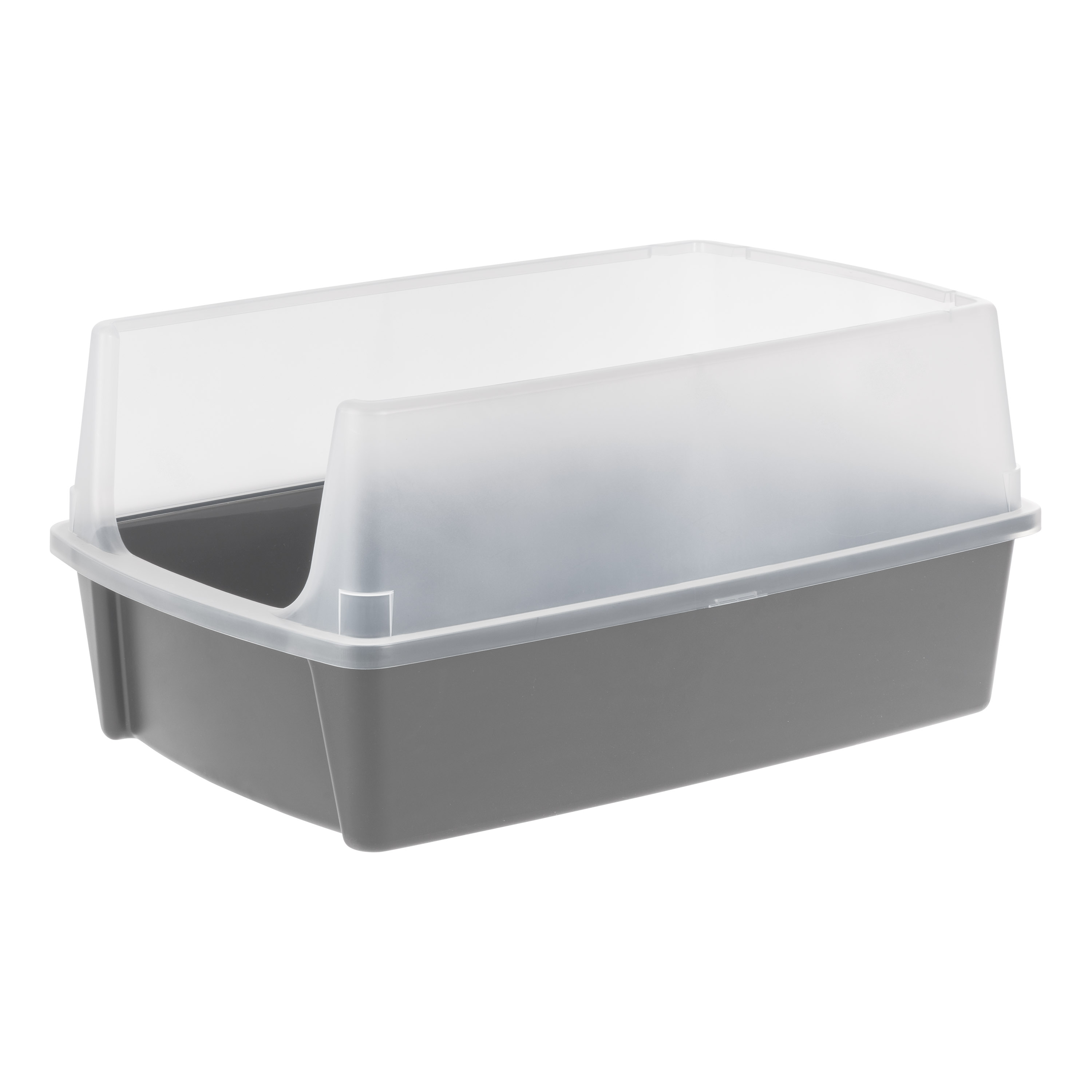 IRIS USA XXL Open-Top Cat Litter Box with High Sides photo 1