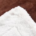 thumbnail image 2 of Sofa blanket, cozy blanket, extra warm, thick Sherpa blanket, small, soft fluffy fleece blanket, for sofa, couch, 2 of 5