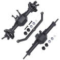 thumbnail image 3 of Almencla Front and Rear Axle Set RC Car Axles Replace Parts Front Rear Bridge Metal Front Rear Axle Assembly Set for 1/18 Scale Model, 3 of 8