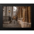 thumbnail image 2 of Frank, Assaf 14x12 Black Modern Framed Museum Art Print Titled - Narrow lane in Cambridge, 2 of 5