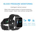 thumbnail image 3 of Seitruly Pantalla a color Conteo de pasos cardíaco Seguimiento de la presión arterial Fitness Deporte inteligente Alarma Relojes inteligentes negro, 3 of 8