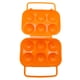 thumbnail image 3 of Caja de almacenamiento de huevos portátil Bandeja para huevos Herramientas de cocina a prueba de golpes Estuche para transportar huevos para 6 cuadrícula, 3 of 9