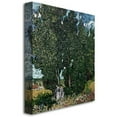 thumbnail image 2 of Trademark Fine Art "The Cypresses" Canvas Art by Vincent van Gogh, 2 of 2