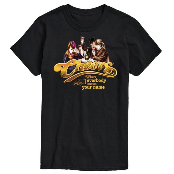 Cheers - Where Everybody Logo - Men's Short Sleeve Graphic T-Shirt