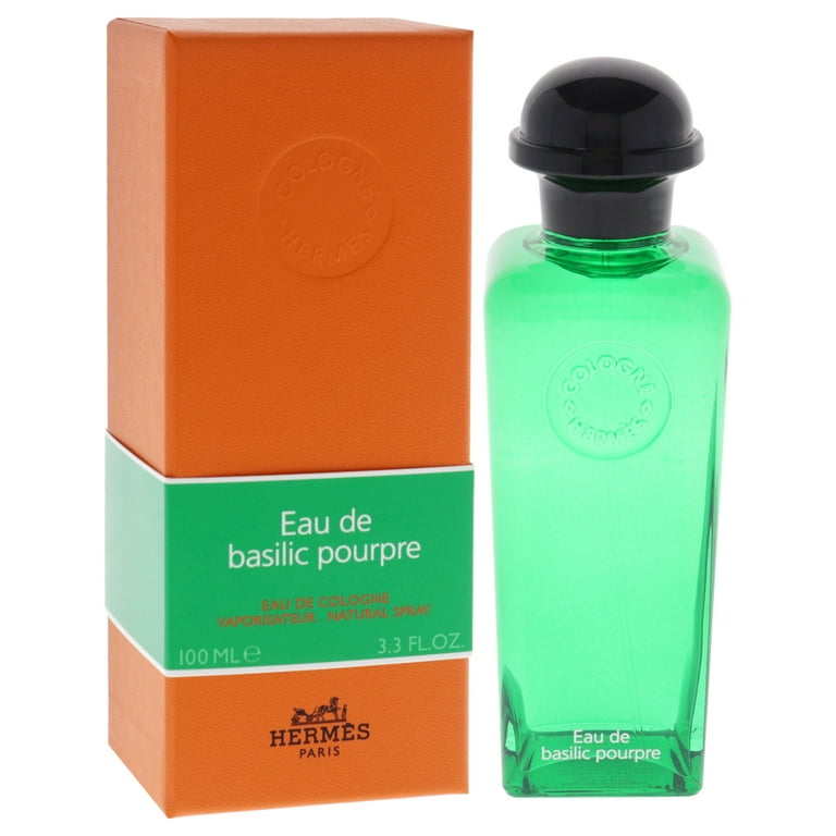 HERMÈS eau de cologne 100ml Hermes Eau de Basilic Pourpre Eau De Cologne 100ml/3.3oz - Walmart.com