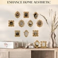 thumbnail image 6 of 97 Decor Small Gold Picture Frames Set - 5 Pcs Vintage Mini Picture Frames Gold, 6 of 7
