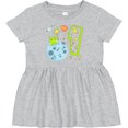 thumbnail image 3 of Inktastic Cute First Birthday Alien in Space Girls Baby Dress, 3 of 5