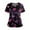 Black #013, variant on Womens Valentine Day Scrubs V Neck Plus Size Short Sleeve Medical Scrubs Love Heart Print Nursing Quick Dry Uniforms with Pockets Hot Pink XL