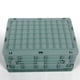 thumbnail image 5 of Moyic Caja de almacenamiento plegable de plástico duradero Organizador con tapas translúcidas Cajas Caja de almacenamiento de plástico para el hogar Almacenamiento y organización del hogar Moyic HA015568-00, 5 of 6