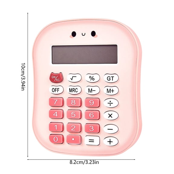 12 Digit Desk Calculator, Desktop Calculators with Large LCD Display & Big Buttons, Battery, Standard Basic 4 Function Calculator for Classroom, Office, Home, Business, Teachers