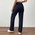 thumbnail image 4 of Endives Womens Flared Pants Yoga Legging Pants Casual Relaxed Comfy Loose Soft Pants, 4 of 5