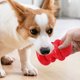thumbnail image 2 of GOOHOCHY Juguete para perros con forma de boca de incendios, juguete molar de TPR para perros, juguete masticable para cachorros, juguete de hueso para morder, herramienta para limpiar los dientes, 2 of 8