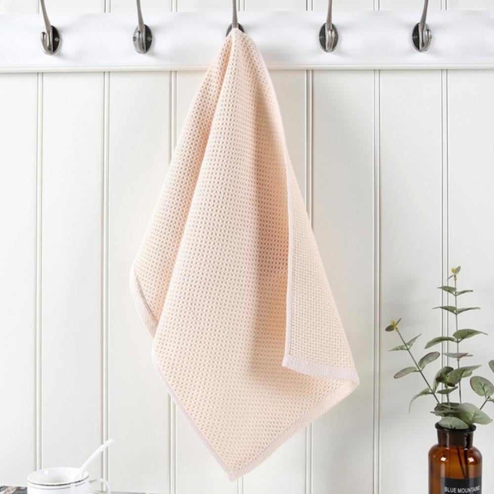  VeraSong Waffle Weave Kitchen Towels Thick Microfiber Dish  Drying Towels Absorbent Tea Towels Hand Towel Lint Free 16Inch x 24Inch 3  Pack Khaki : Home & Kitchen