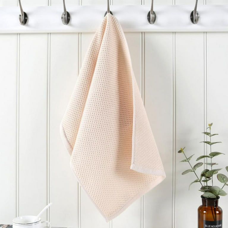 Linen Hub Kitchen Dish Towels for Drying Dishes Set of 8, Soft Absorbent  Tea Towel, Farmhouse Dish Towels with Hanging Loop, 100% Cotton Dish Cloths