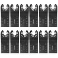 thumbnail image 3 of 12/15 Pack Saw Blades Metal Wood Oscillating Multitool Quick Release Saw Blades Oscillating Tool Blades  Multitool Saw Blades for Cutting Wood Plastic, 3 of 10