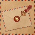 thumbnail image 6 of Moon Cat Butterfly Wax Stamp Moon Wax Sealing Stamp 1" Brass Head Stamp with Wooden Handle Retro Wax Seal Stamp for Gift Wrapping Envelopes Cards Letters Wine Packages Decoration, 6 of 8