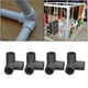 thumbnail image 5 of Accesorios De Plástico En T, 10 Piezas De Accesorios De Tubería De 3 , Conector De Esquina De ángulo Recto De PVC De 20 Mm De Diámetro Interior, Fácil De Usar Y, 5 of 7