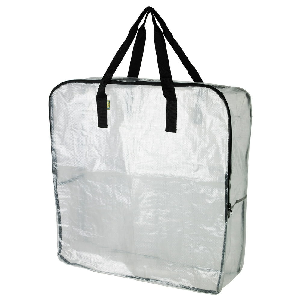 DIMPA Extra Large Clear Storage Bag for Clothing Storage, Under the