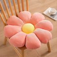 thumbnail image 1 of Flower Pillow, Flower-Shaped Throw Pillow Butt Seating Cushion Flower Floor Pillow, Cute Decorative Plush Pillow for Chair Bed Sofa (Green, 14.9, 1 of 4