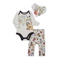 thumbnail image 2 of Halloween Mickey & Friends Unisex Baby Glow in the Dark Outfit Set, 3-Piece, Sizes 0M-12M, 2 of 13