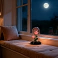 thumbnail image 6 of Preserved Florals Night Light | Mini LED Ambient Lamp | Warm Soft Glow for Home Decor, Bedroom, Desk, Festive Accent | 4.33 x 7.09 in | Eco-Friendly, Battery Operated, 6 of 6