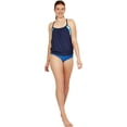 thumbnail image 2 of Speedo Women's Blouson Tankini Top (Speedo Navy, M), 2 of 3