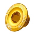 thumbnail image 3 of Tapa de manivela de bicicleta, perno de bielas de bicicleta, tornillo de cadena de metal de brazo ligero Amarillo, 3 of 7