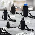 thumbnail image 4 of Made Easy Kit Neoprene Water Bottle Carrier Holder, Insulator w/ Adjustable Shoulder Strap, 4 of 6