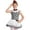 Black, variant on Aislor Girls Mock Neck Tutu Dress Ballet Dance Leotard Ballerina Striped Christmas Costume Size 6-16 A Red 6