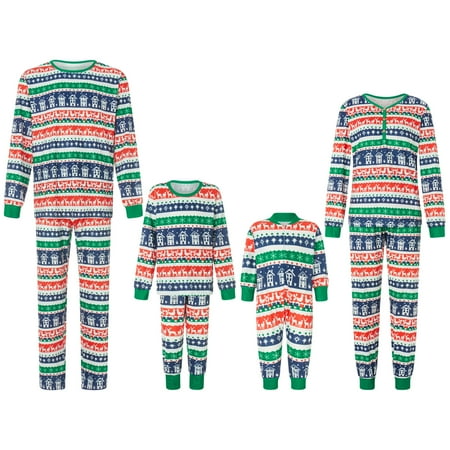 

Tregren Family Christmas Pjs Matching Sets Baby Christmas Matching Jammies for Adults and Kids Holiday Xmas Sleepwear Set