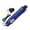 Blue, variant on Digital Heat Gun 1500W, High Temperature Hot Air Gun with LCD Display for Automotive Vinyl Wrap, Shrink Packaging, Electronics Repair, Craft Drying, Industrial Heating Baking (1PC)