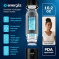 thumbnail image 2 of Botella de Agua con Hidrógeno ENERGILZ 480 ml 6000 PPB SPE/PEM, 2 of 8