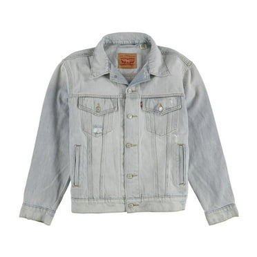 Levi's Womens Ex Boyfriend Jean Jacket, Blue, Large