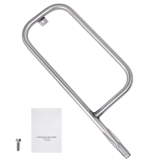 Weber Q200 Q220 Q2000 Q2200 Q2400 20.5 Inch 304 Stainless Steel Grill Burner Tube Replacement for Weber 396000 396001 396002 566002 53060001 60041 69956 41862