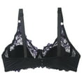 thumbnail image 4 of Womens Bras under $5! Xqxayjr Women's Underwire Bra Lace Full Coverage Push Up T-Shirt Bralette Comfortable Plus Size Everyday Bras, 4 of 5