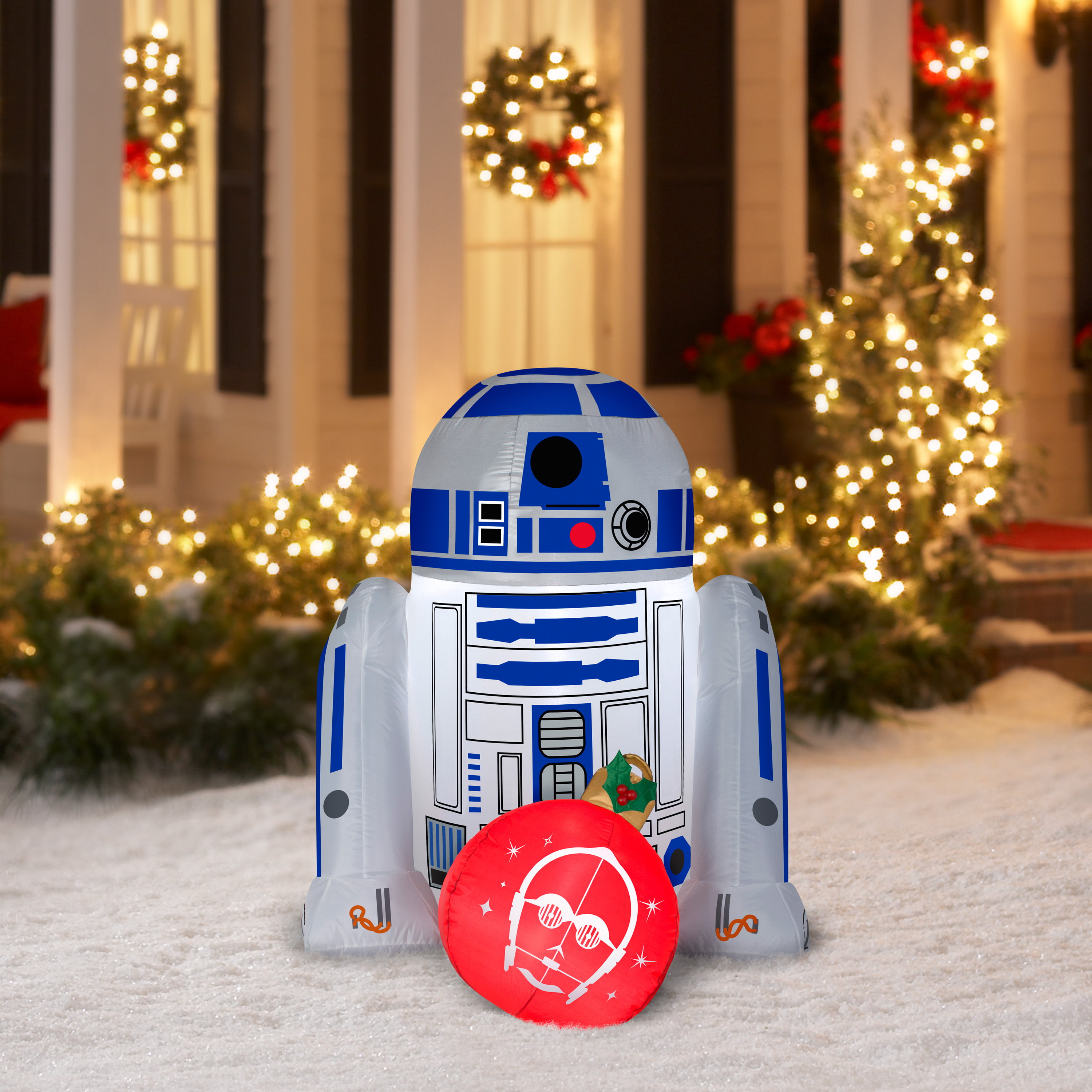 Unique Star Wars Christmas Yard Decorations with Simple Decor