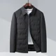 thumbnail image 3 of Chaqueta de plumón ligera de otoño e invierno para hombre, nueva chaqueta de plumón de pato blanco con solapa corta, abrigo de lujo ligero de negocios, ropa, 3 of 5