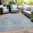 thumbnail image 4 of Dalyn Rugs Machine Washable Indoor/Outdoor Chantille Gray 3' x 5' Rug, 4 of 9