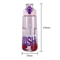 thumbnail image 3 of Termos para agua de 600 ml Taza de agua para beber para acampar Senderismo Correr (rosa), 3 of 5