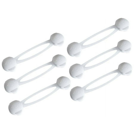 6 Pack Multipack of Parent Units Safe and Shut Multi-Use Flexible Locking Straps 61216