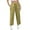 Green, variant on Seductiva Women's Lounge Pants Womens Casual Cotton Linen Pants Lightweight Elastic Waist Cropped Pants Plus Size Solid Trousers Loose Casual Pants